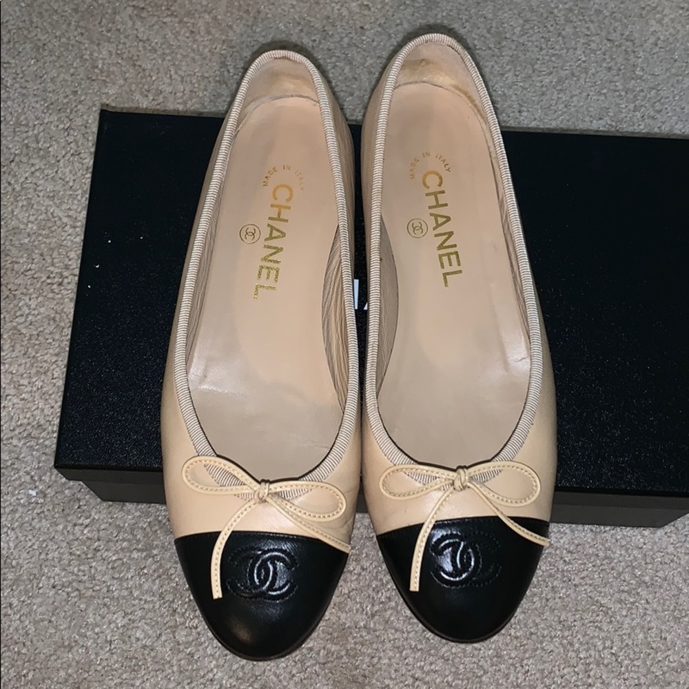 Authentic Chanel Ballet Flats